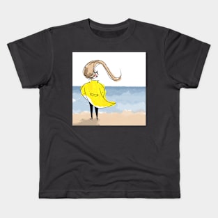 sea ocean beach Kids T-Shirt